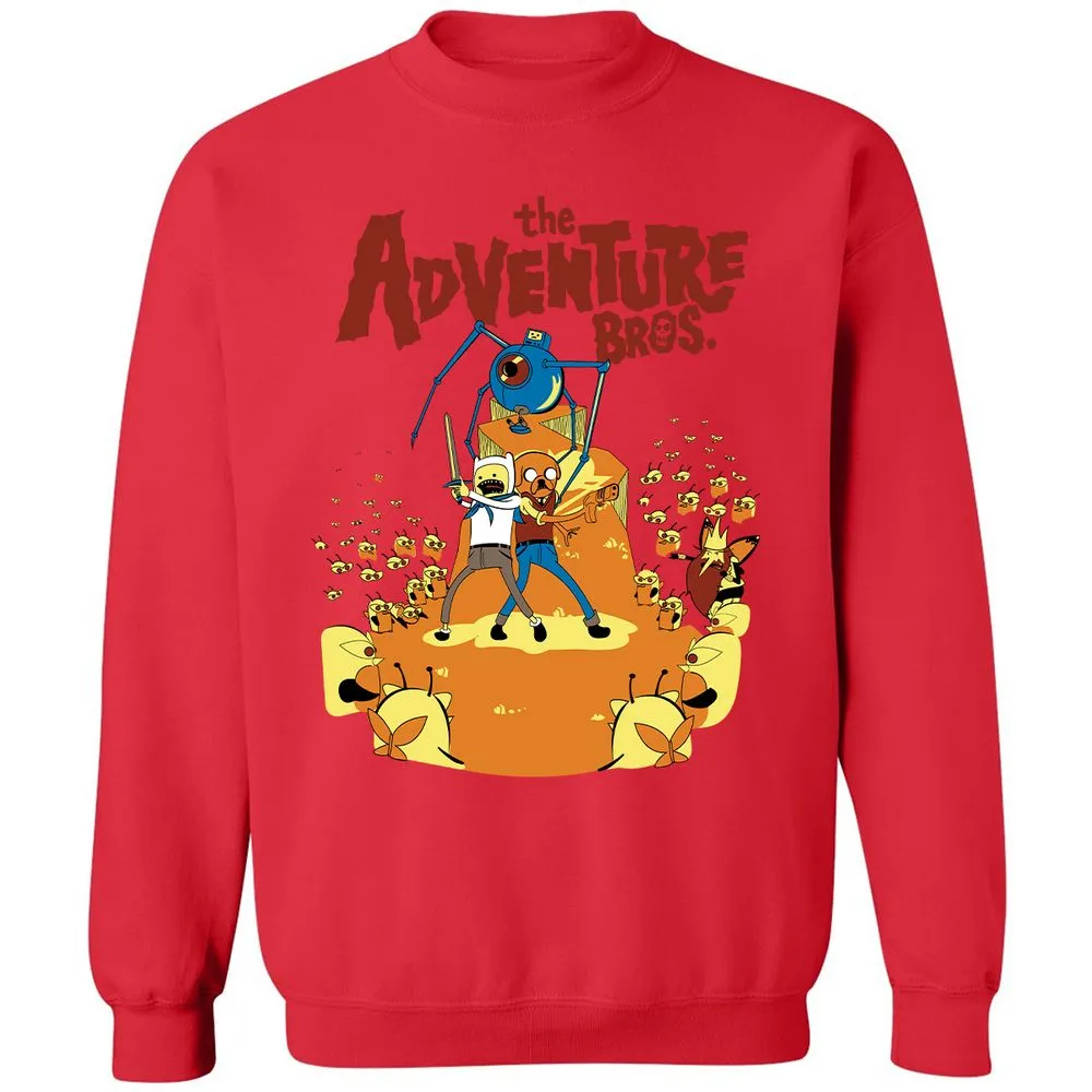Classic Unisex Sweatshirt - Q4KNJW3Y - Red - 5