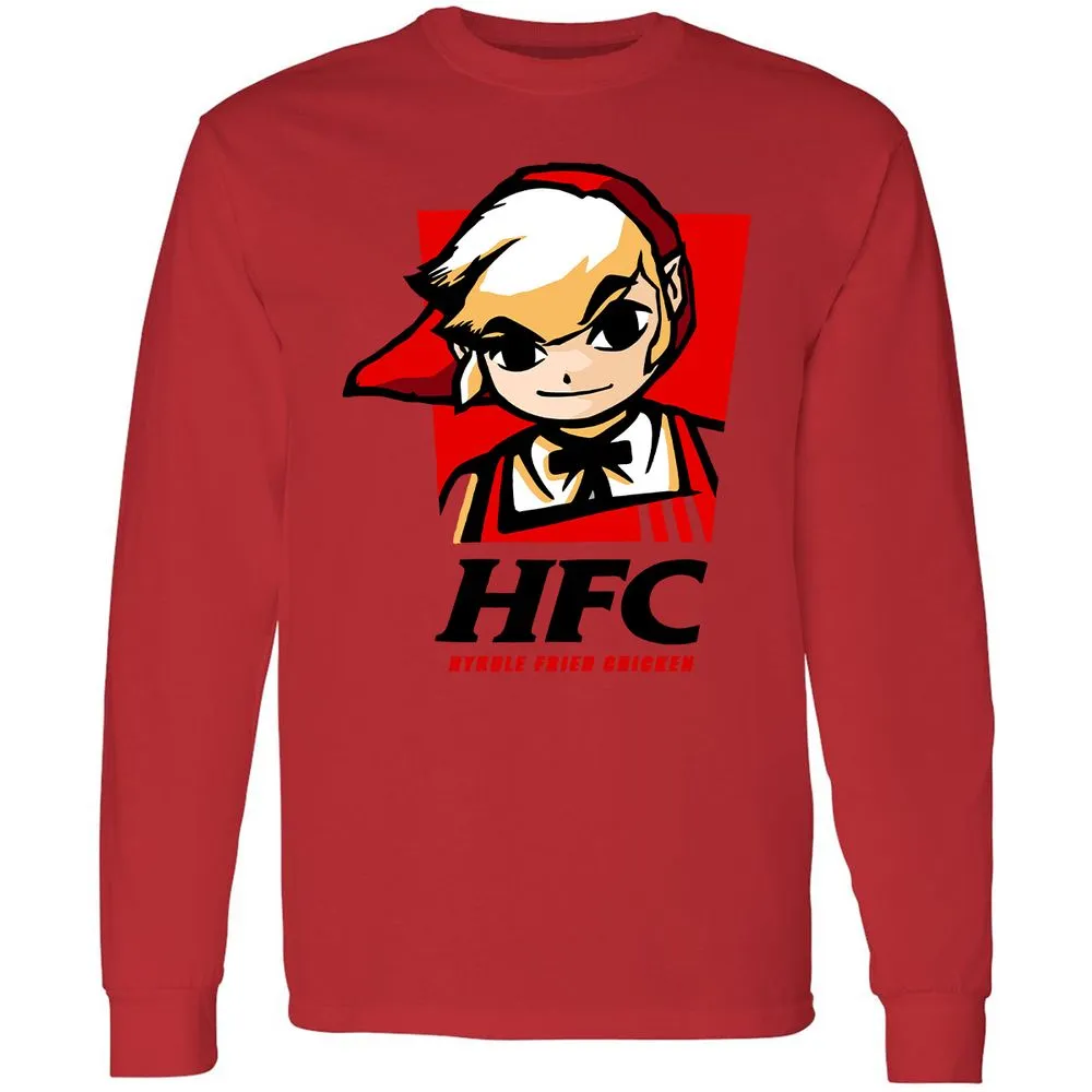 Long Sleeve T-Shirt - 4B5CA7T3 - Red - 14