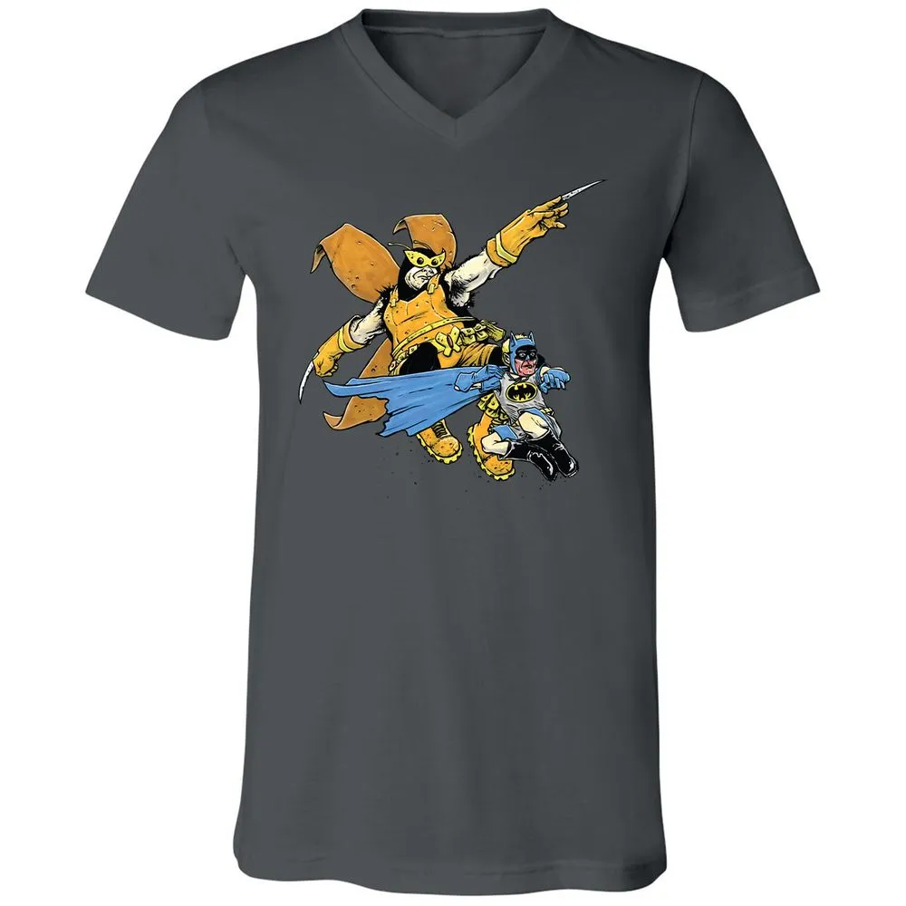 Unisex V-Neck T-Shirt - 97K9RF4C - Asphalt - 12