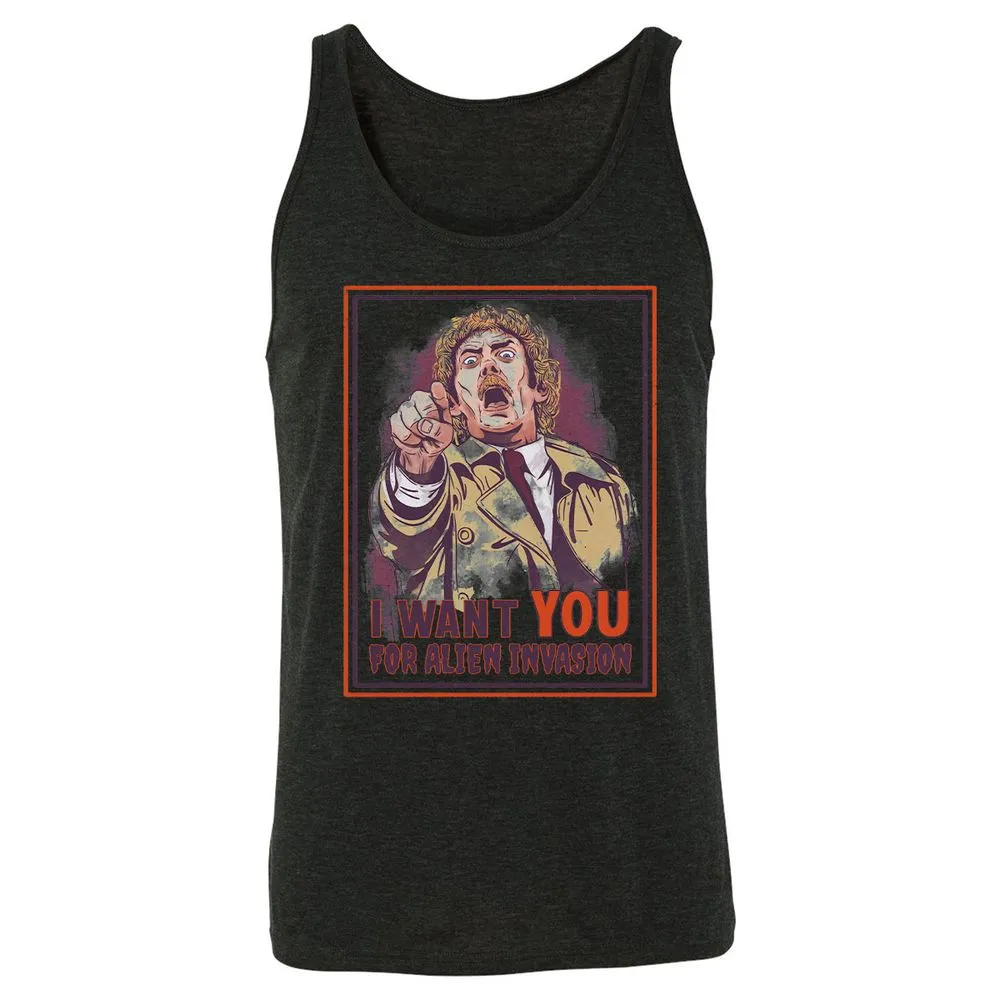 Unisex Jersey Tank - 34VKPT1E - Charcoal Black Triblend - 5