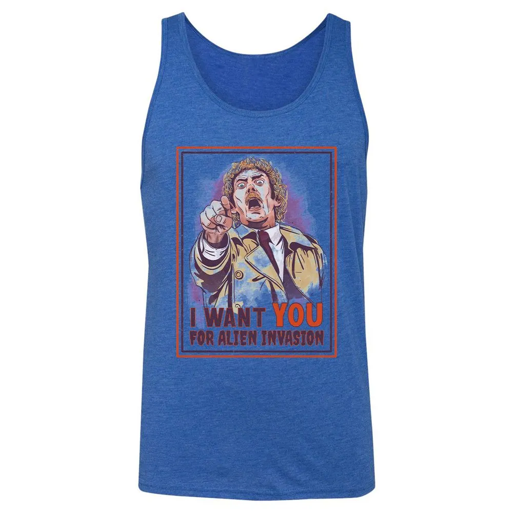 Unisex Jersey Tank - 34VKPT1E - True Royal Triblend - 12