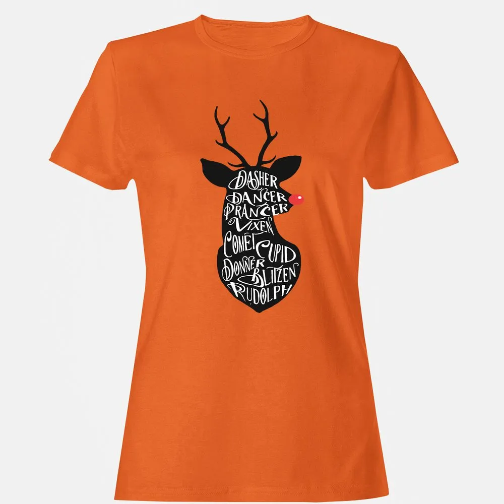 Women's T-Shirt - 514HCCUU - Orange - 11