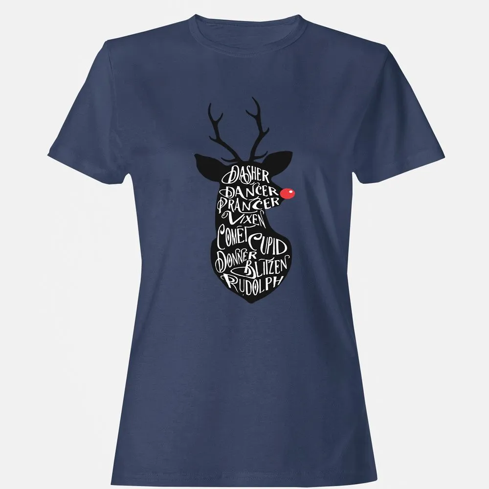 Women's T-Shirt - 514HCCUU - Navy - 10