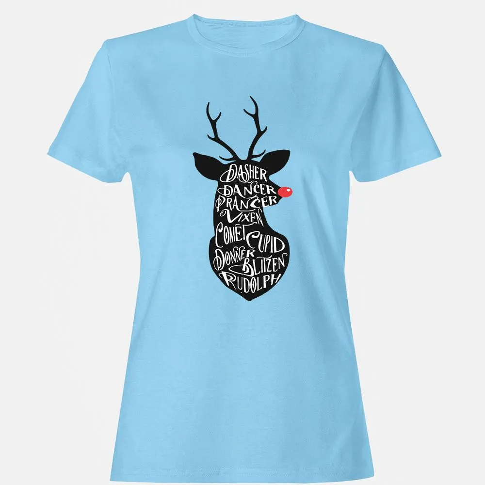 Women's T-Shirt - 514HCCUU - Light Blue - 8