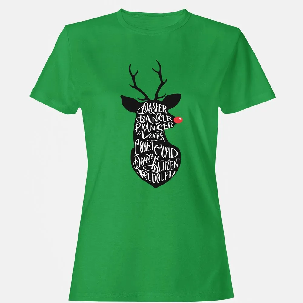 Women's T-Shirt - 514HCCUU - Irish Green - 7