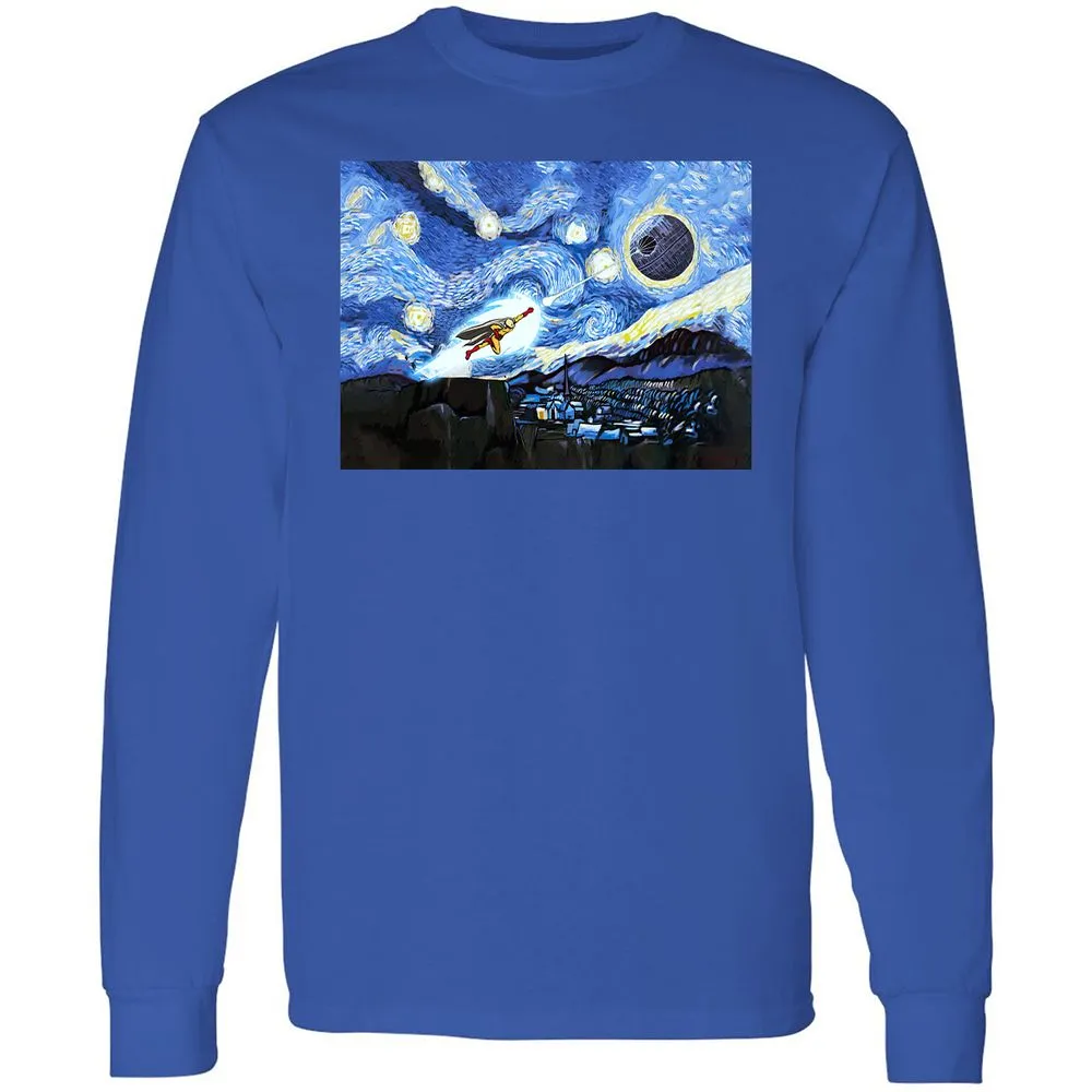 Long Sleeve T-Shirt - 1KH4U8LZ - Royal - 4