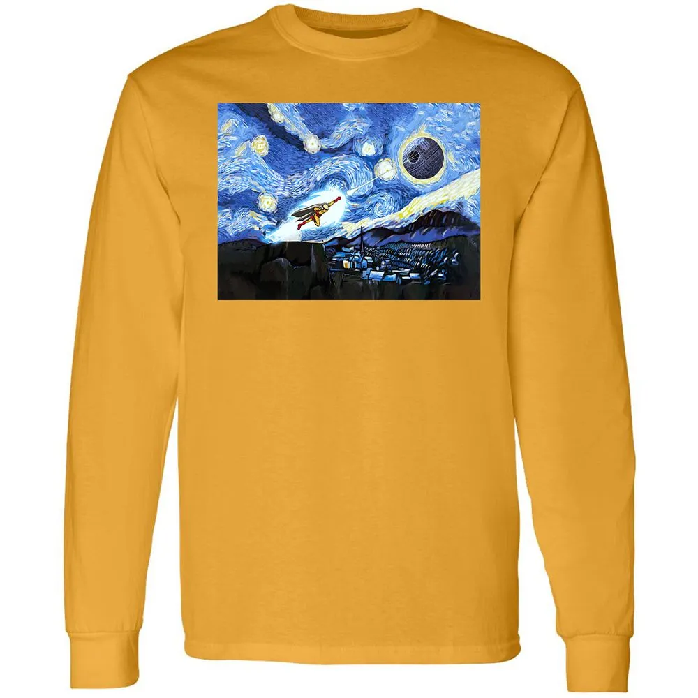 Long Sleeve T-Shirt - 1KH4U8LZ - Gold - 9