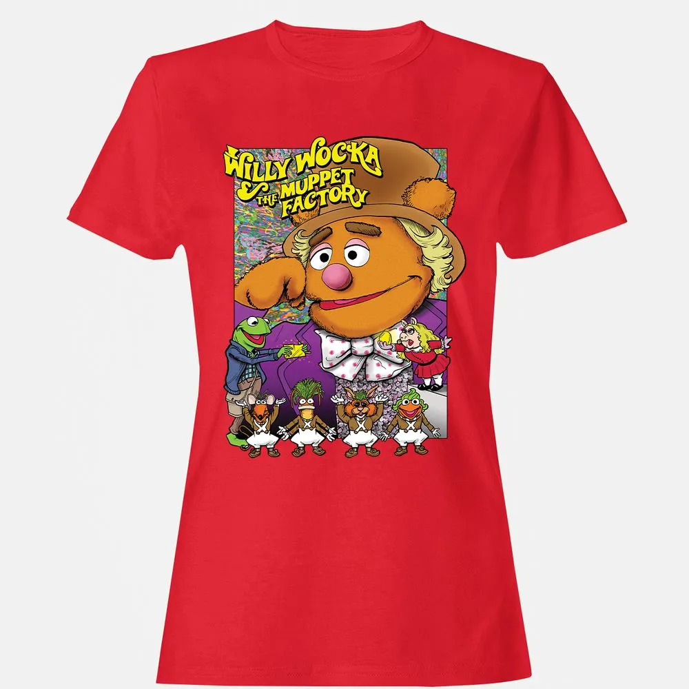Women's T-Shirt - EY3BYHFQ - Red - 13