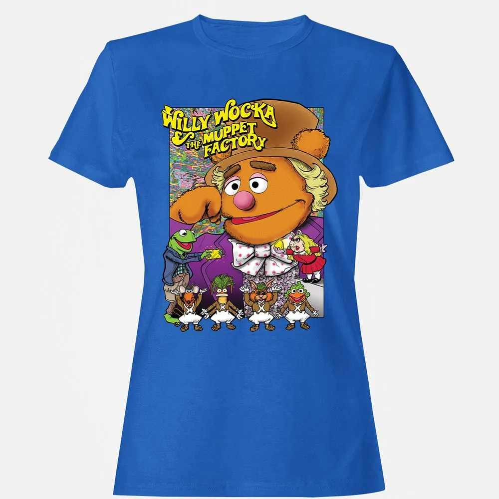 Women's T-Shirt - EY3BYHFQ - Royal - 14
