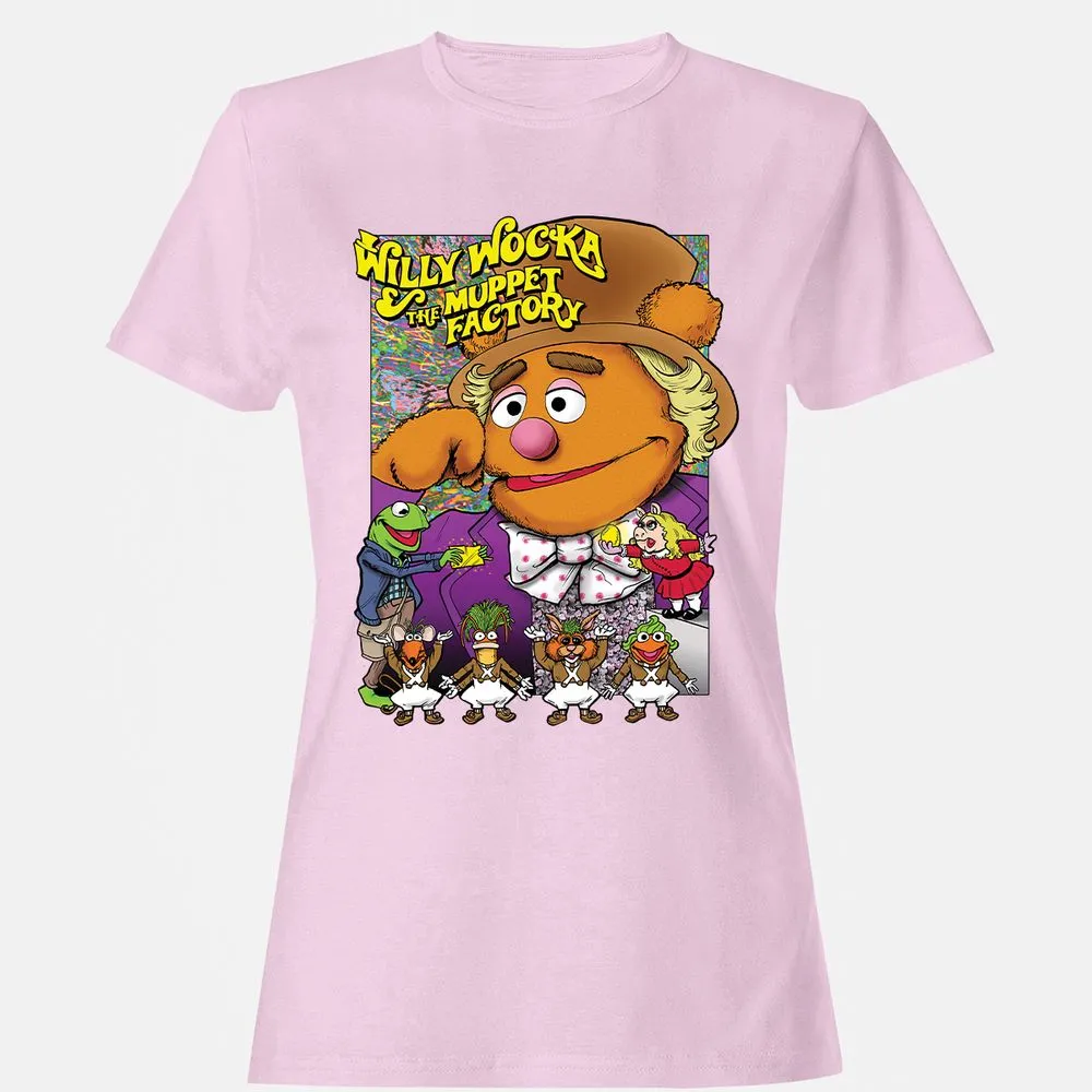 Women's T-Shirt - EY3BYHFQ - Light Pink - 9