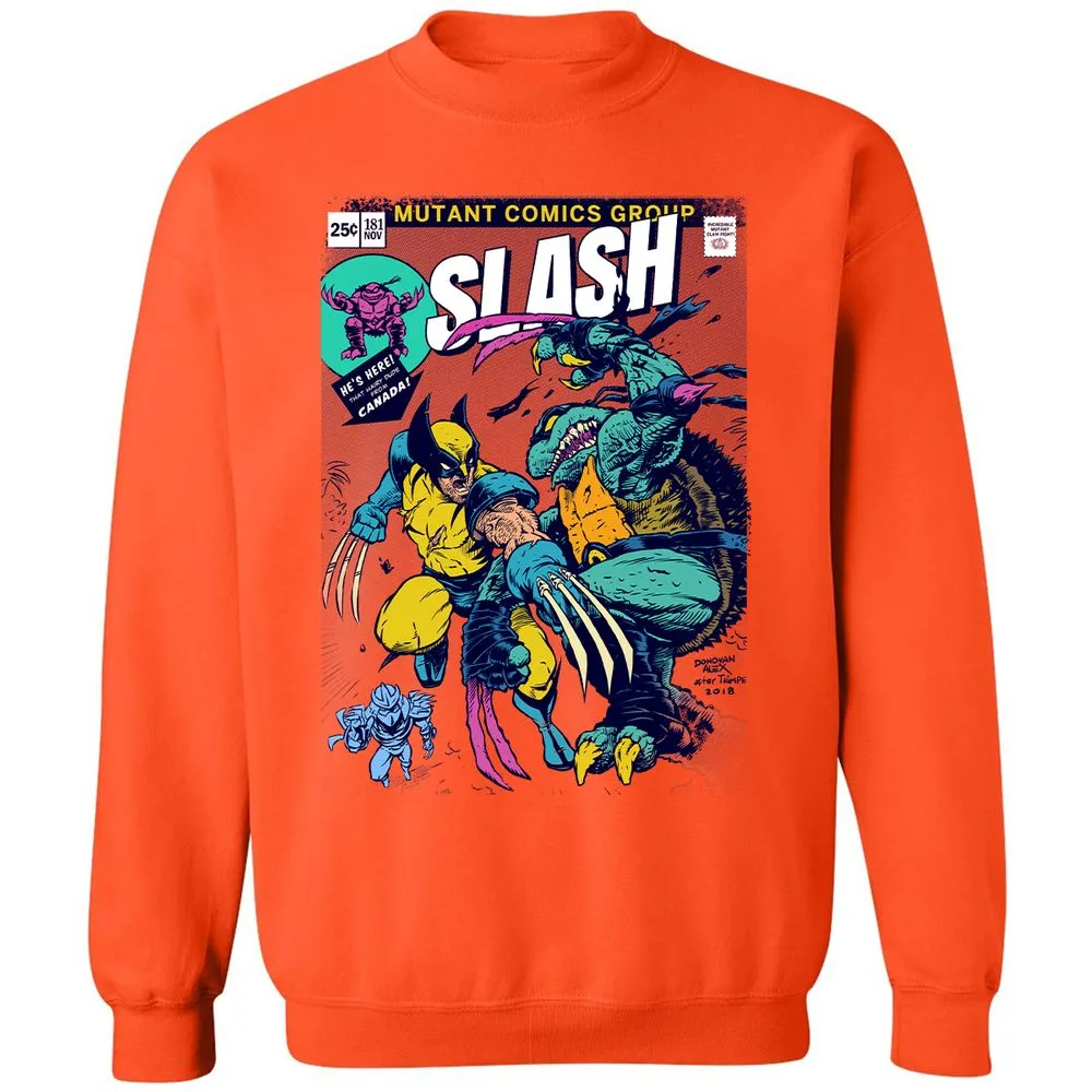 Classic Unisex Sweatshirt - 2NJVUUP1 - Orange - 10