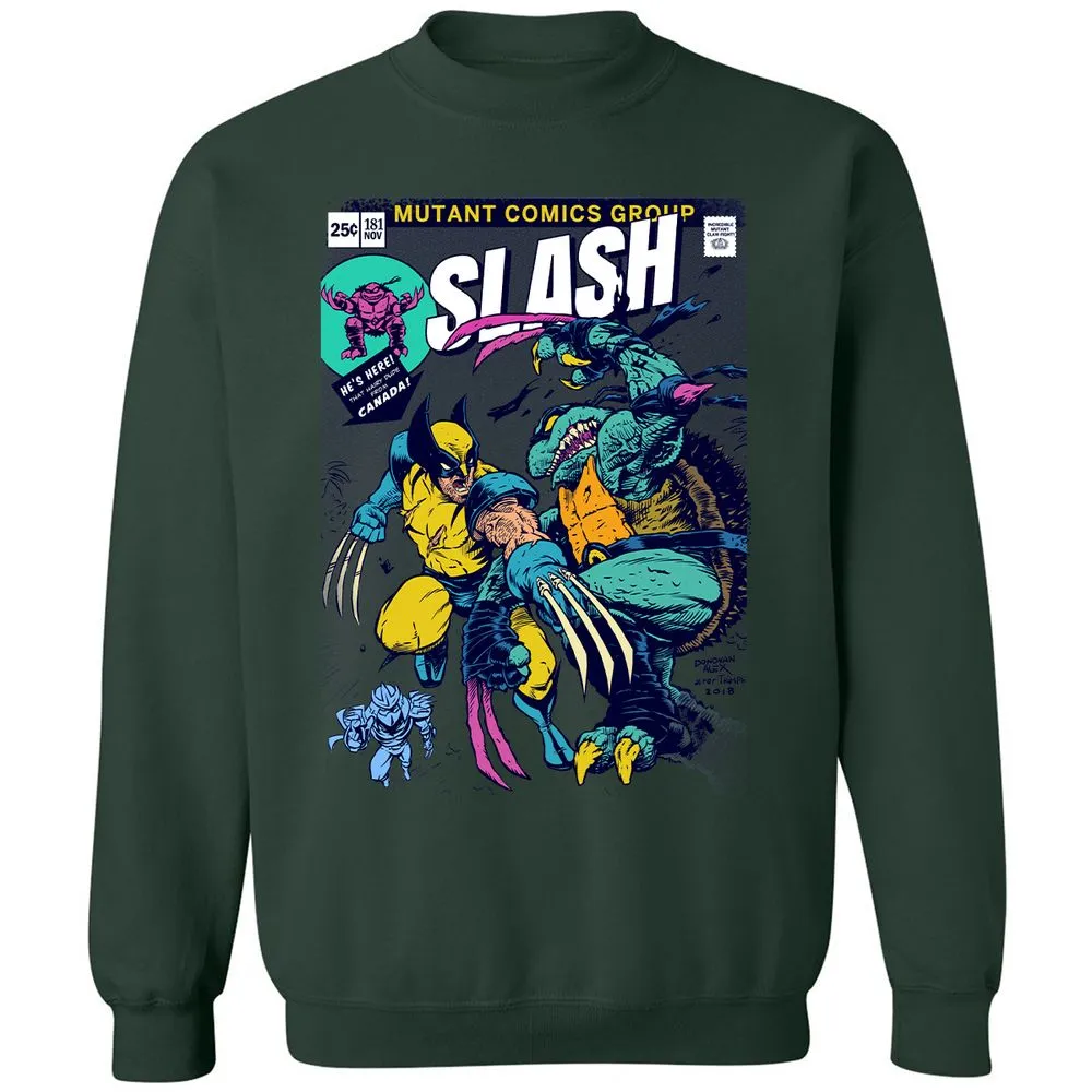 Classic Unisex Sweatshirt - 2NJVUUP1 - Forest Green - 4