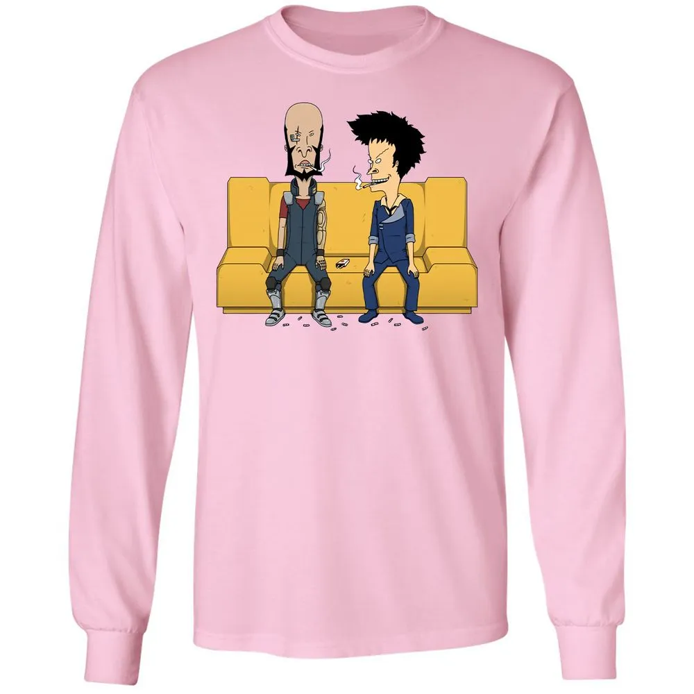Long Sleeve T-Shirt - F6JNZQ3Y - Light Pink - 3