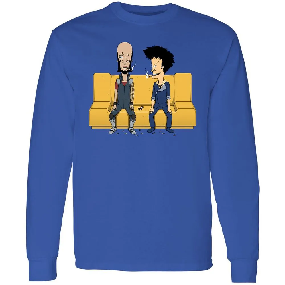 Long Sleeve T-Shirt - F6JNZQ3Y - Royal - 4