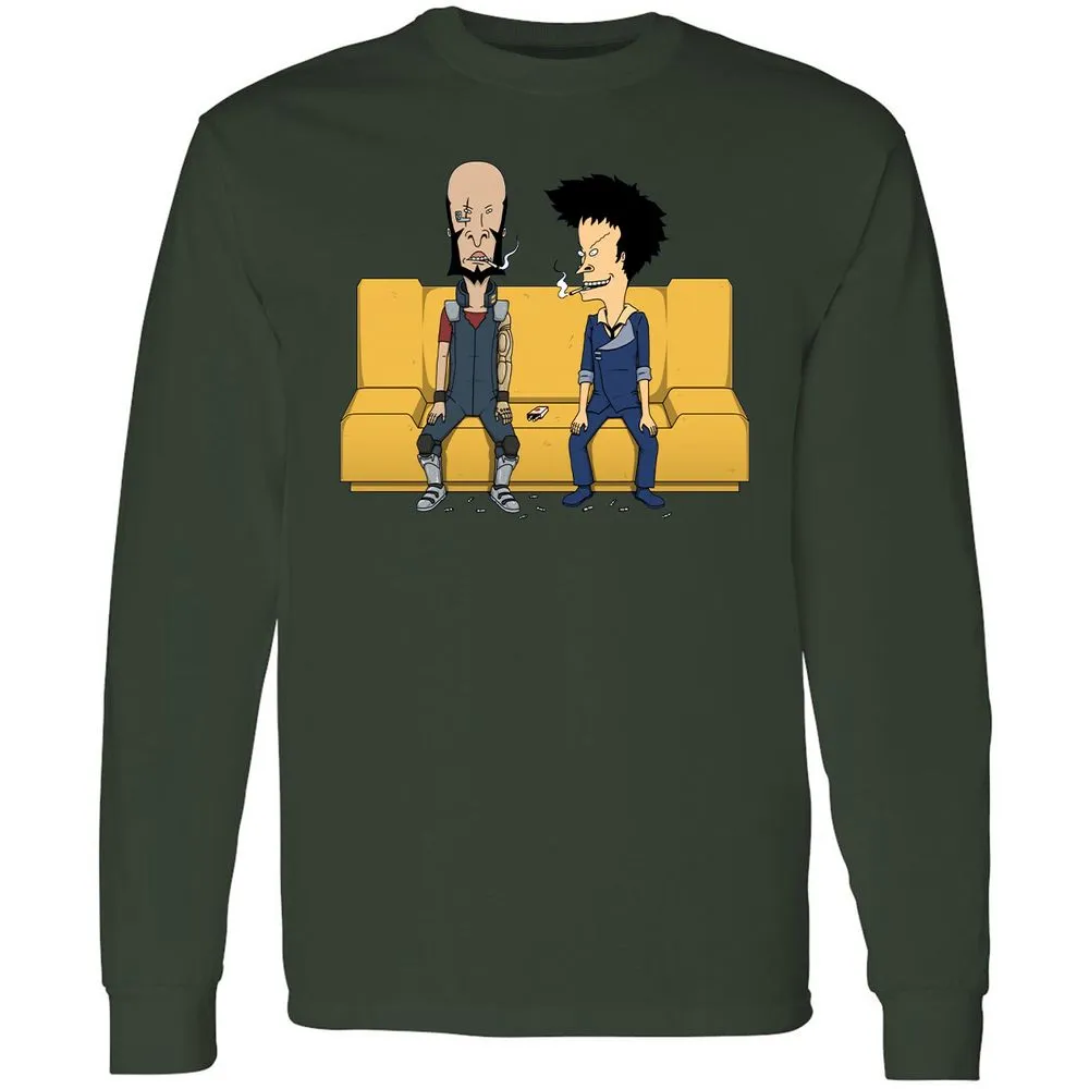 Long Sleeve T-Shirt - F6JNZQ3Y - Forest Green - 8