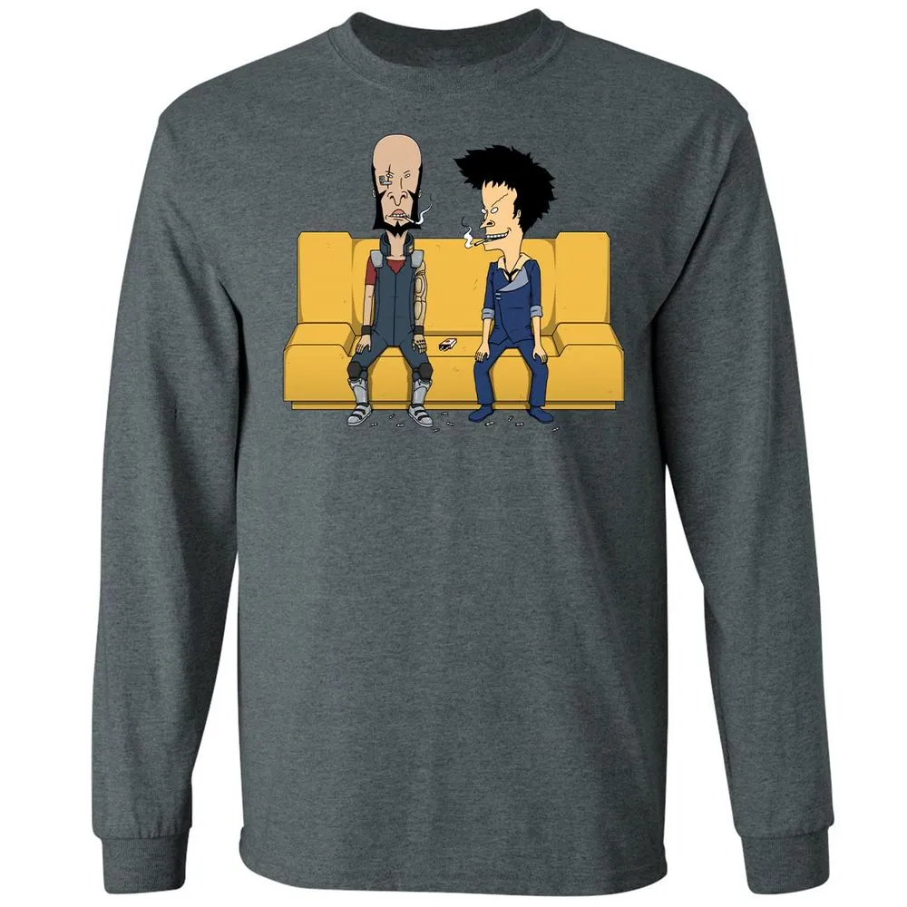 Long Sleeve T-Shirt - F6JNZQ3Y - Dark Heather - 15