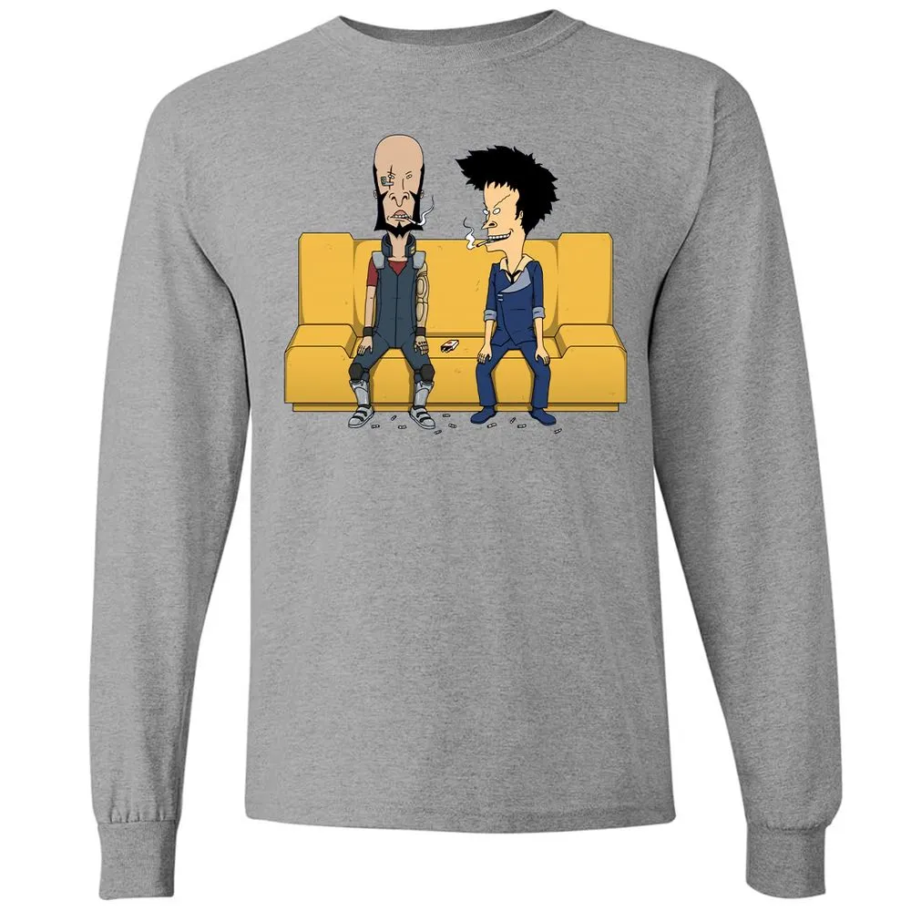 Long Sleeve T-Shirt - F6JNZQ3Y - Graphite Heather - 6