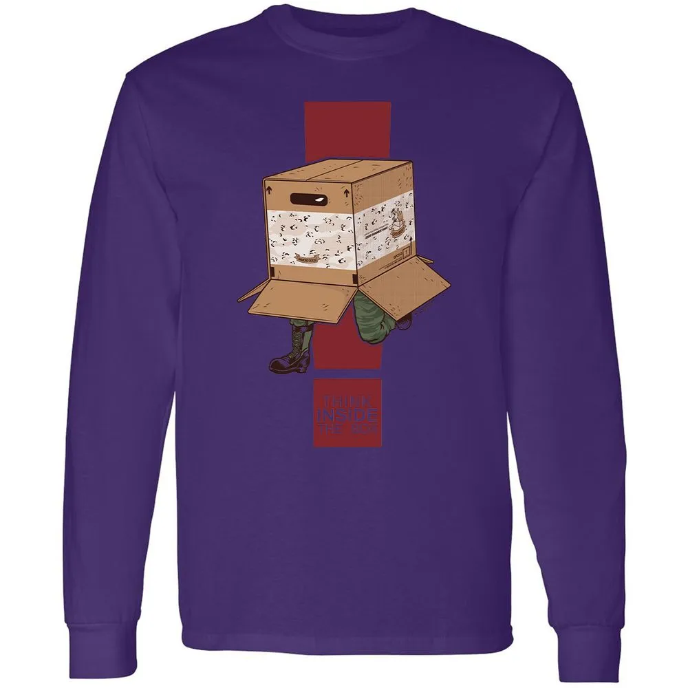 Long Sleeve T-Shirt - FV8ATEPD - Purple - 13