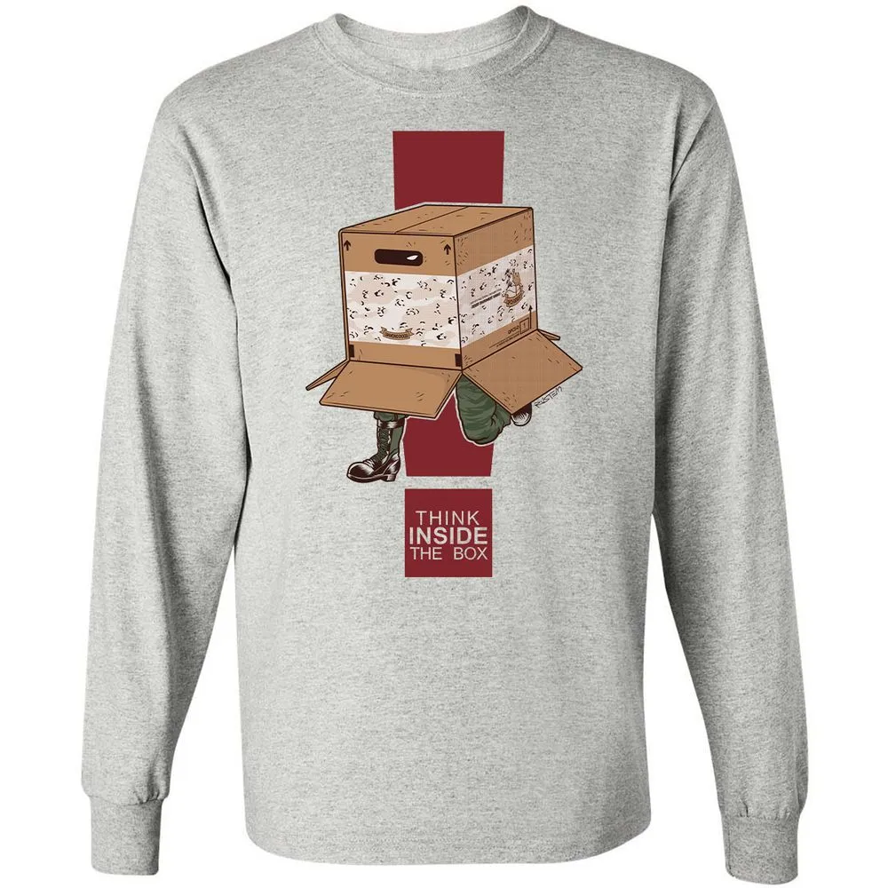 Long Sleeve T-Shirt - FV8ATEPD - Ash - 5