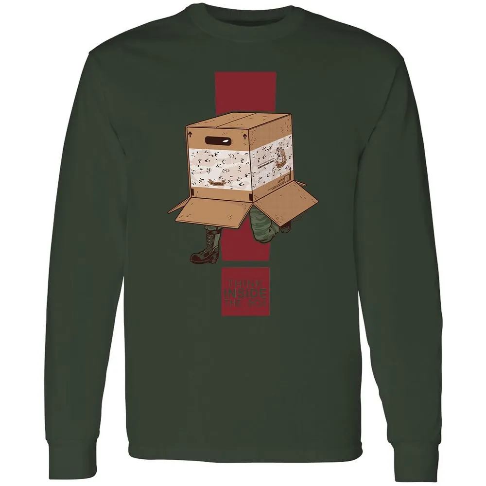 Long Sleeve T-Shirt - FV8ATEPD - Forest Green - 8