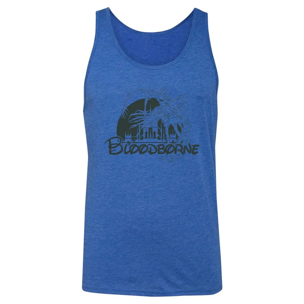 Unisex Jersey Tank - 233HHTTS - True Royal Triblend - 12