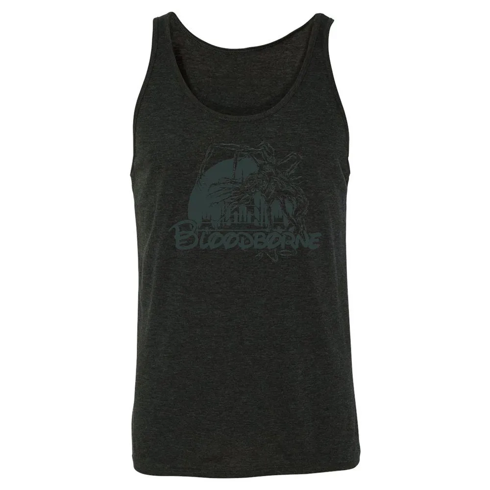Unisex Jersey Tank - 233HHTTS - Charcoal Black Triblend - 5