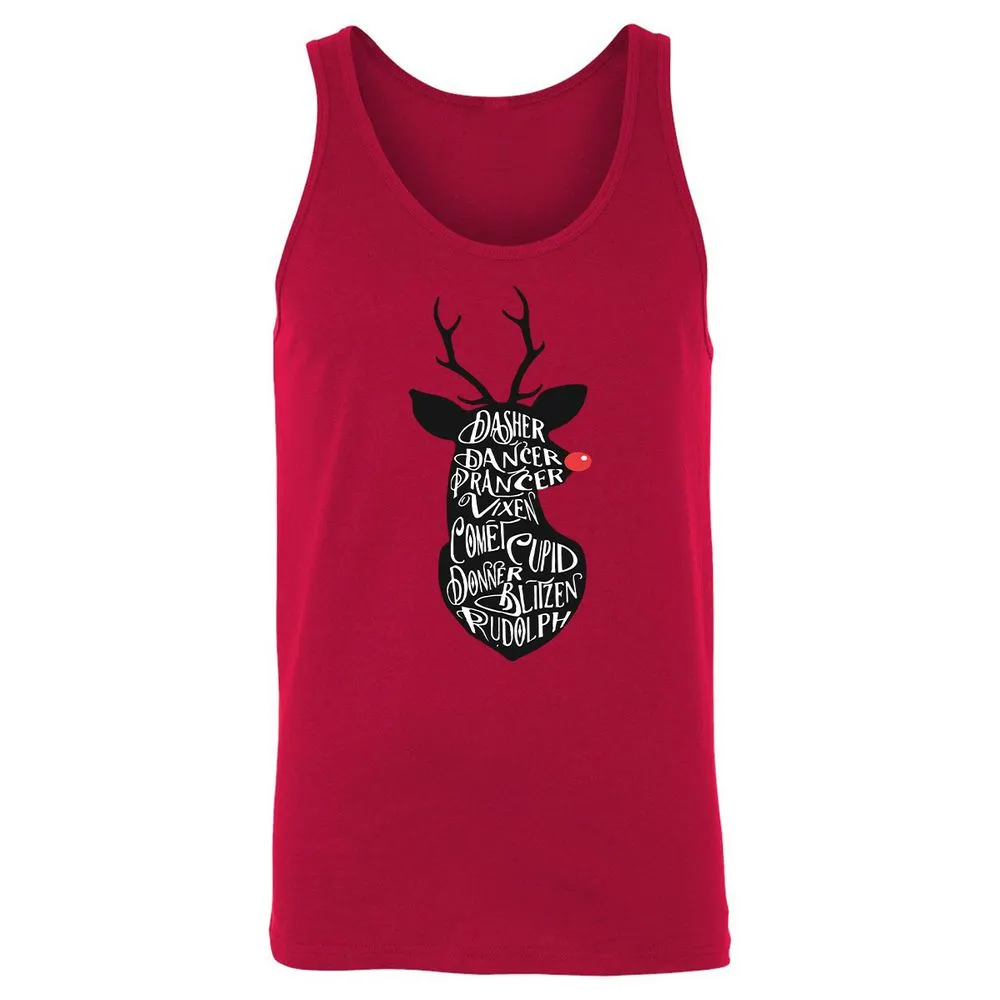 Unisex Jersey Tank - 6G5N26KJ - Red - 11
