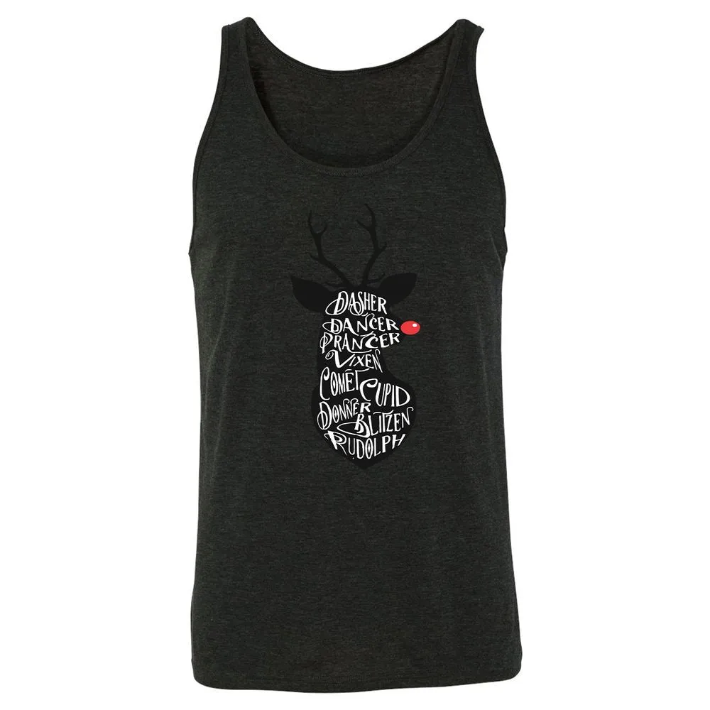 Unisex Jersey Tank - 6G5N26KJ - Charcoal Black Triblend - 5