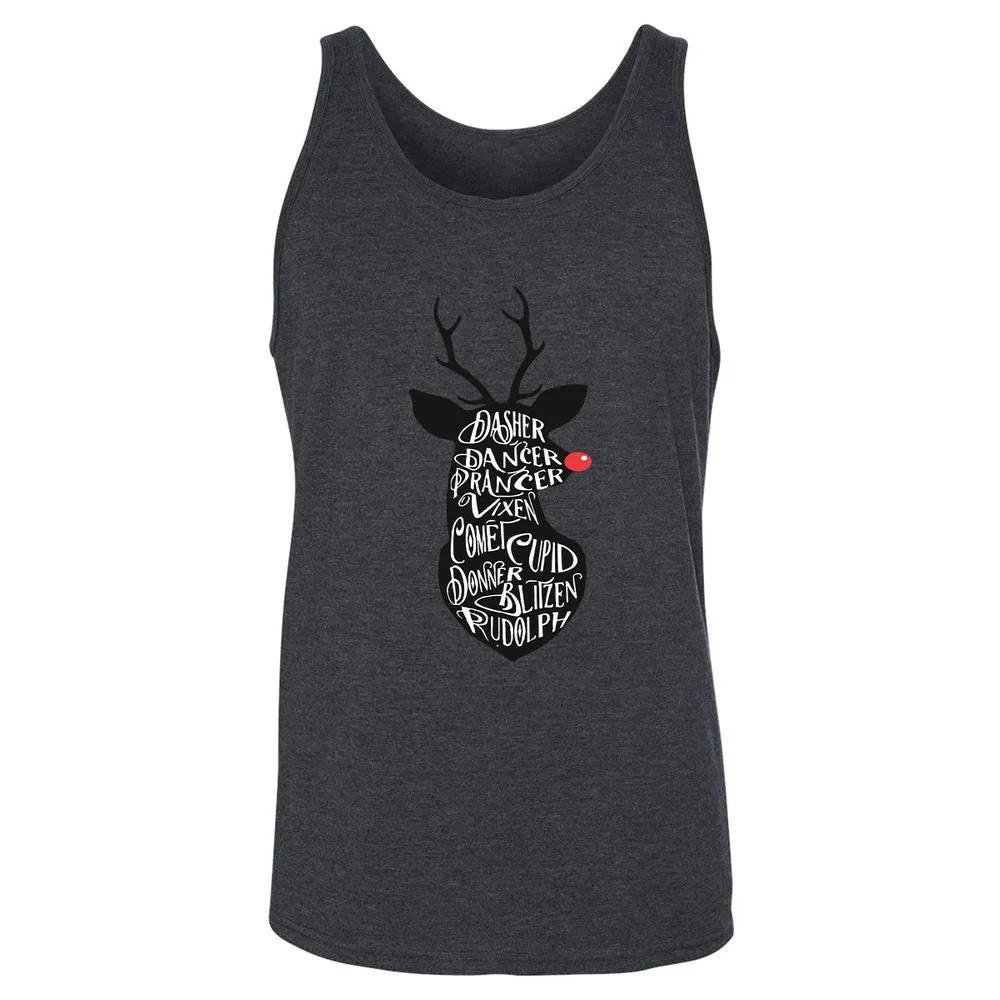 Unisex Jersey Tank - 6G5N26KJ - Dark Grey Heather - 6