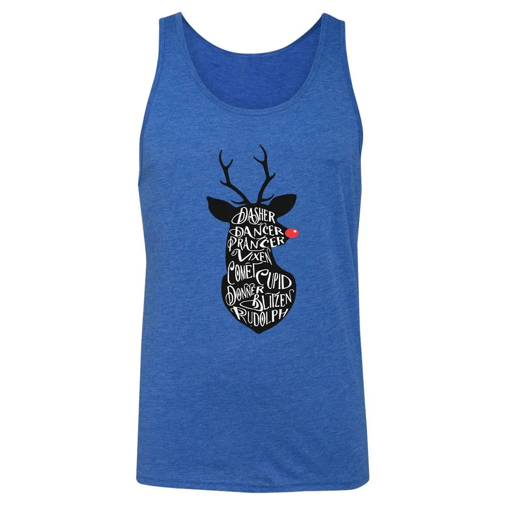 Unisex Jersey Tank - 6G5N26KJ - True Royal Triblend - 12