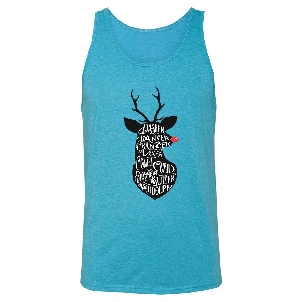 Unisex Jersey Tank - 6G5N26KJ - Aqua Triblend - 3