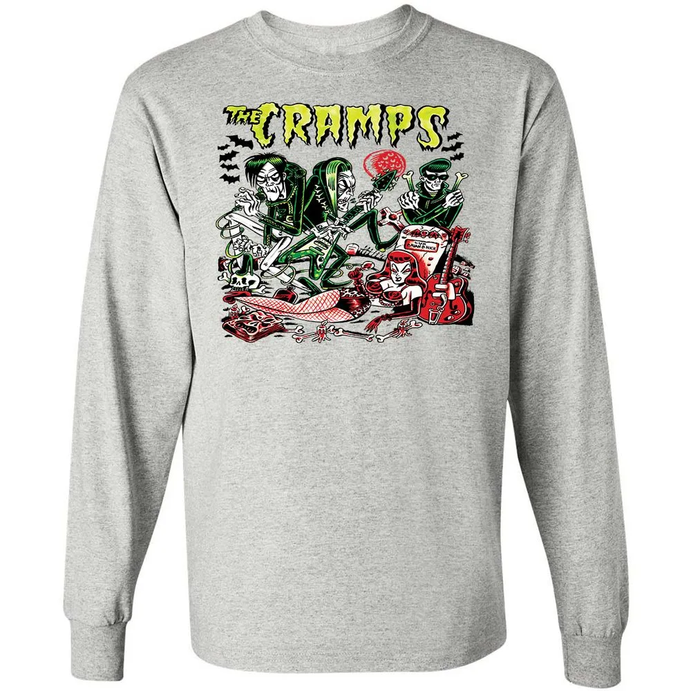 Long Sleeve T-Shirt - Z1FQWQGG - Ash - 5