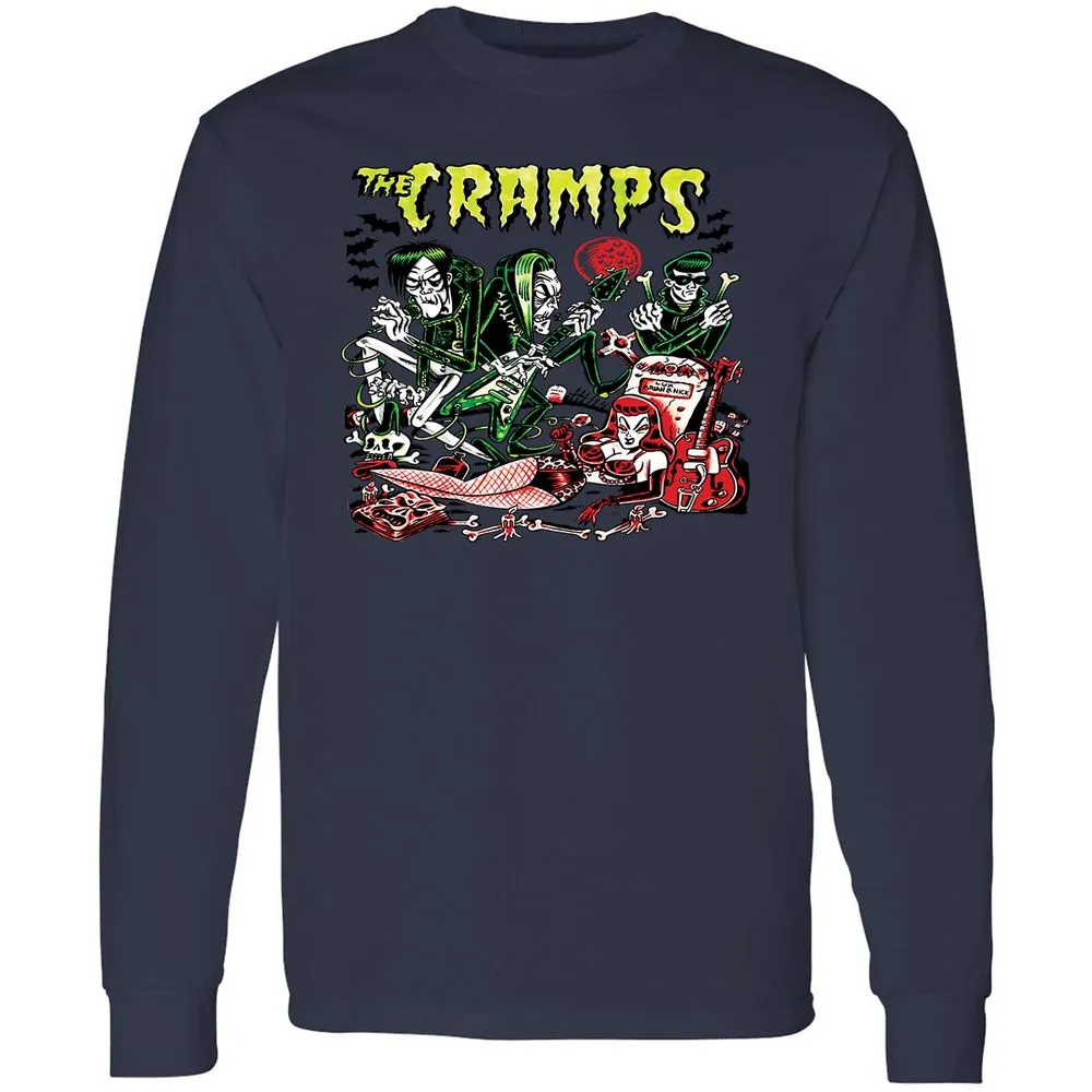 Long Sleeve T-Shirt - Z1FQWQGG - Navy - 12