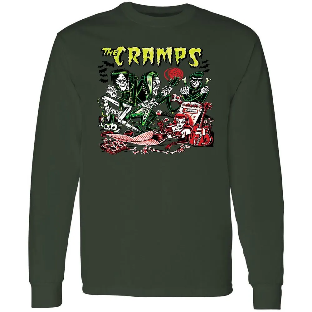 Long Sleeve T-Shirt - Z1FQWQGG - Forest Green - 8