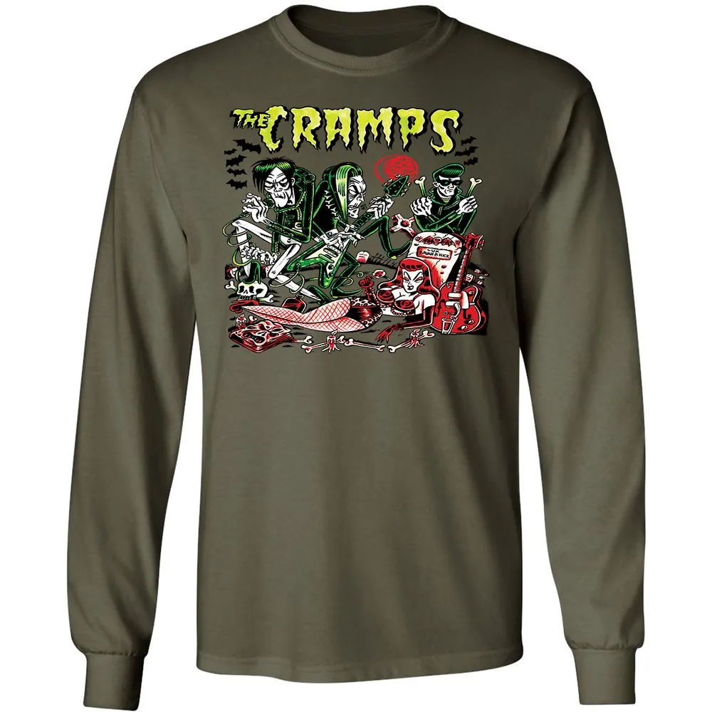 Long Sleeve T-Shirt - Z1FQWQGG - Military Green - 7