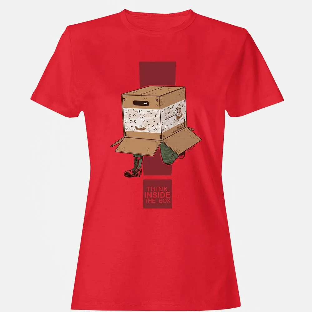 Women's T-Shirt - 8GAHCQYN - Red - 13