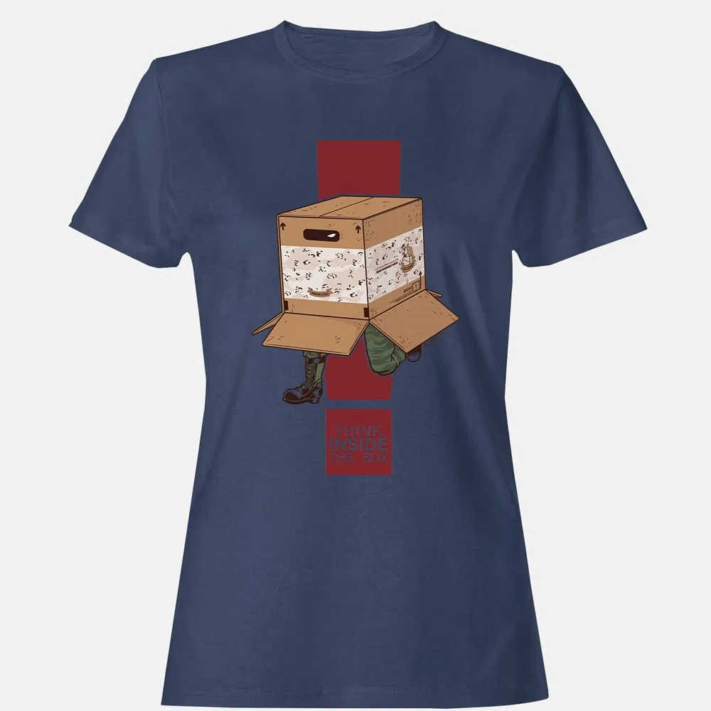 Women's T-Shirt - 8GAHCQYN - Navy - 10