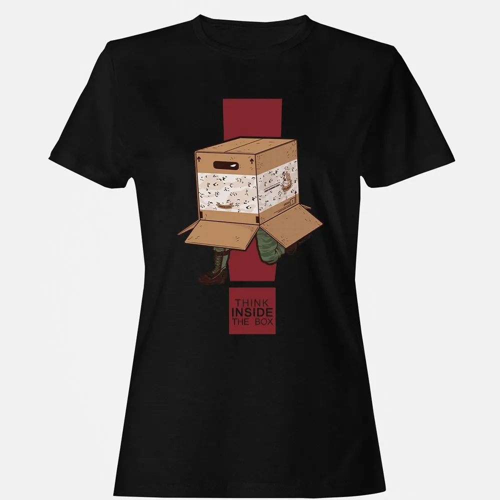 Women's T-Shirt - 8GAHCQYN - Black - 16
