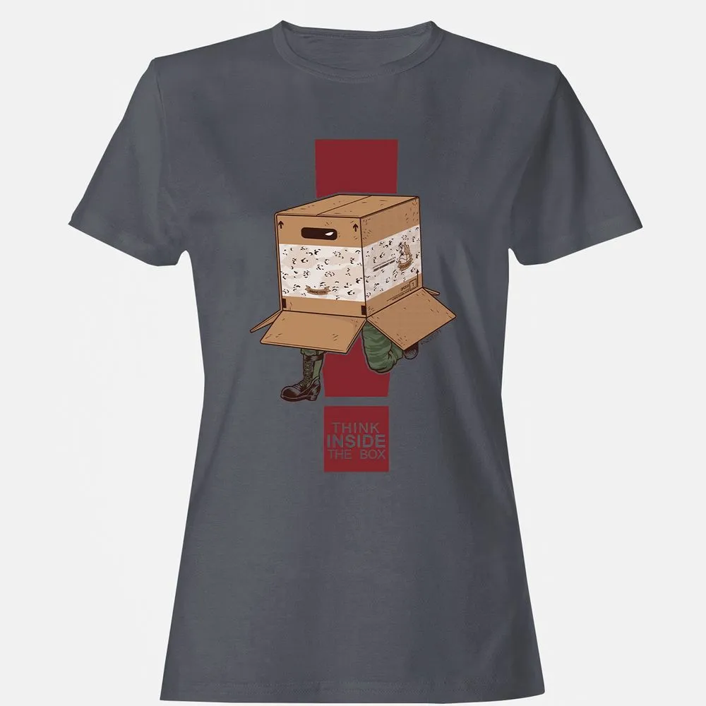 Women's T-Shirt - 8GAHCQYN - Dark Heather - 5