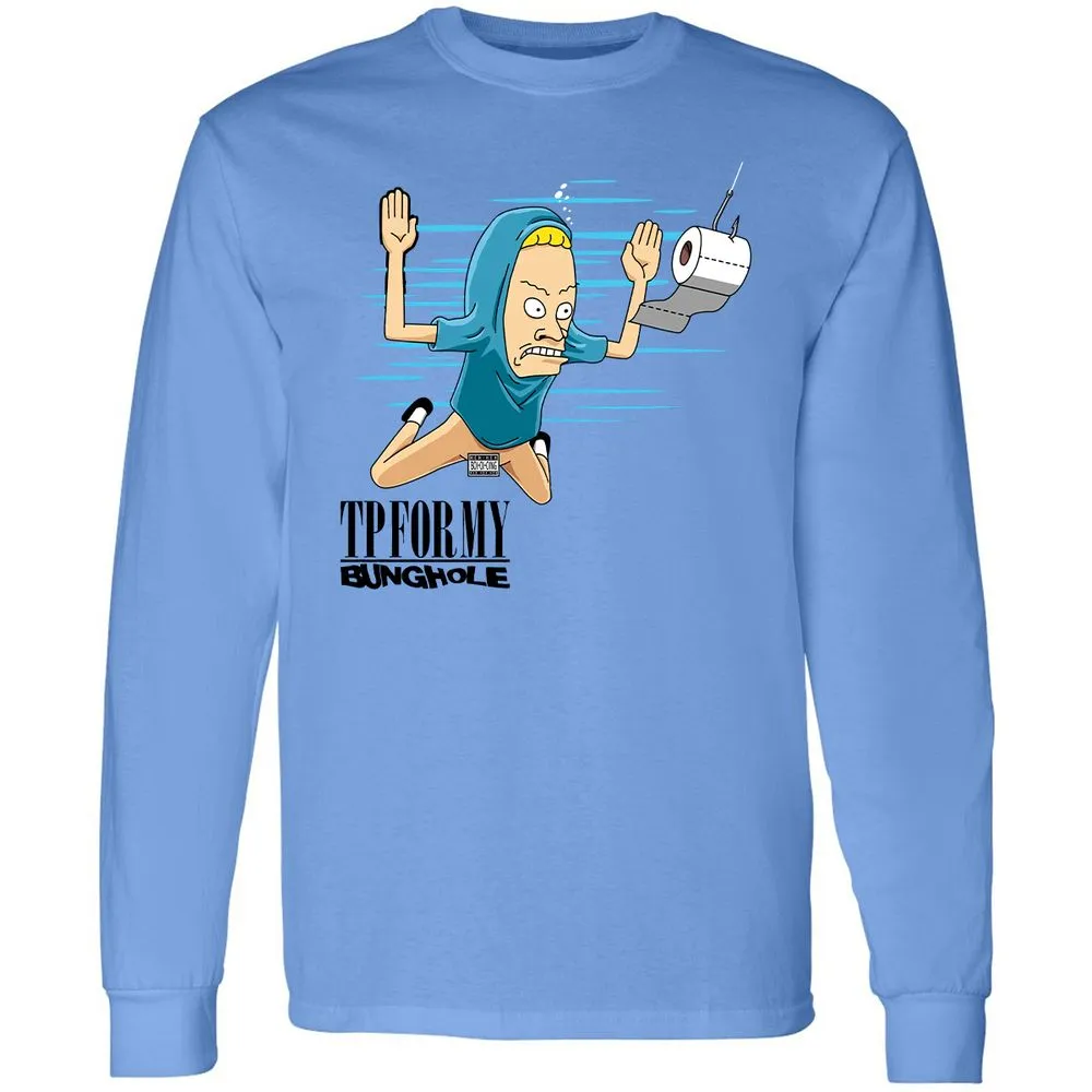 Long Sleeve T-Shirt - U16ZMFWJ - Carolina Blue - 2