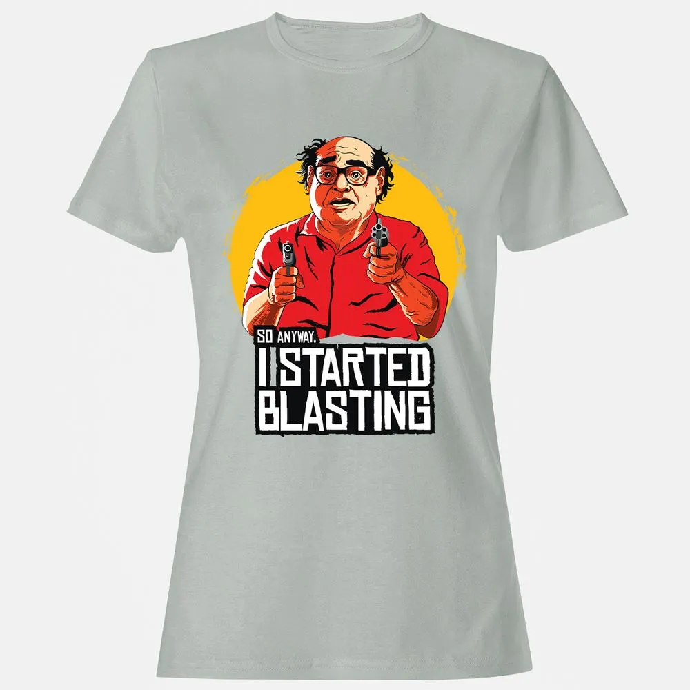 Women's T-Shirt - TSWDSLF4 - Ash - 2