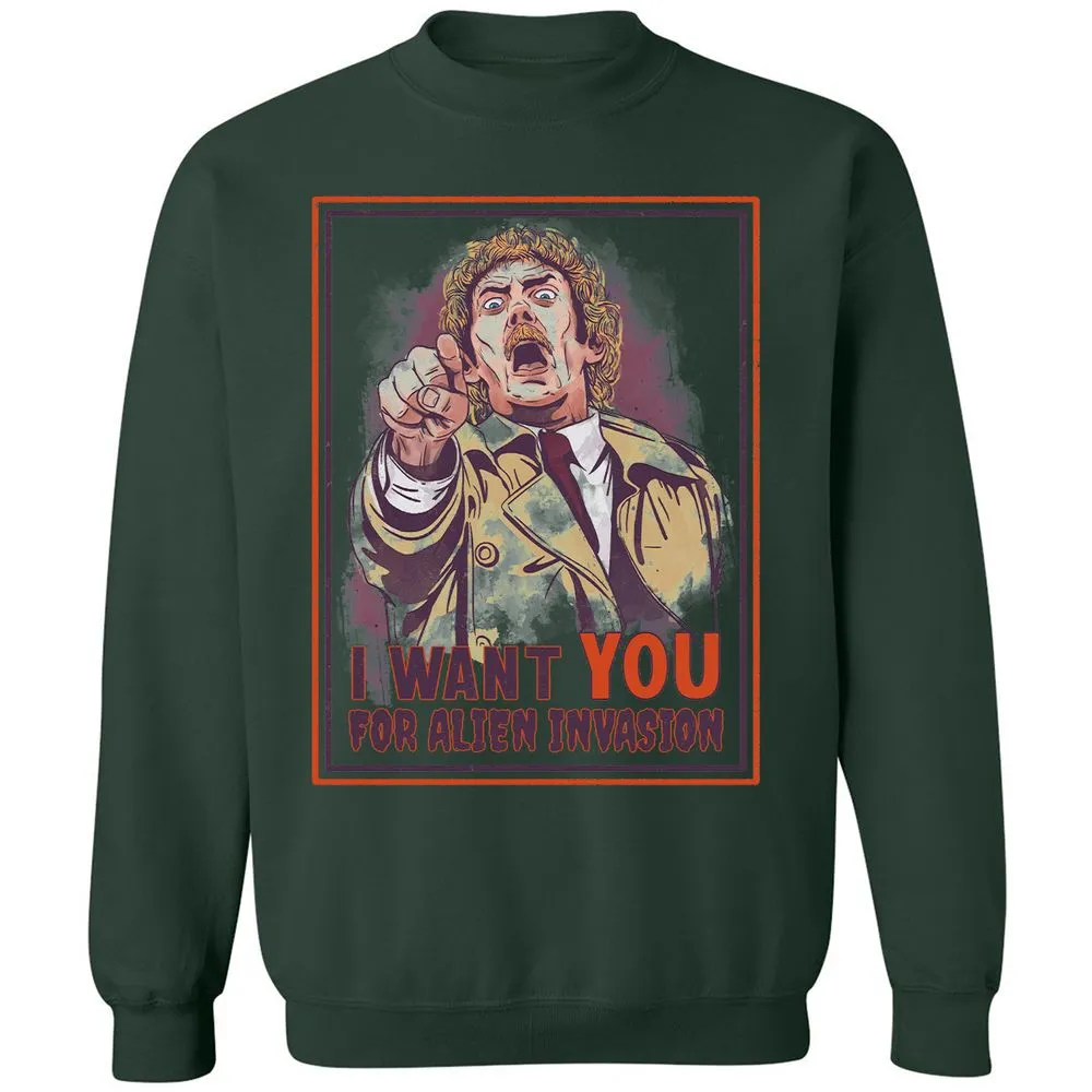 Classic Unisex Sweatshirt - 6GHVGEUX - Forest Green - 4