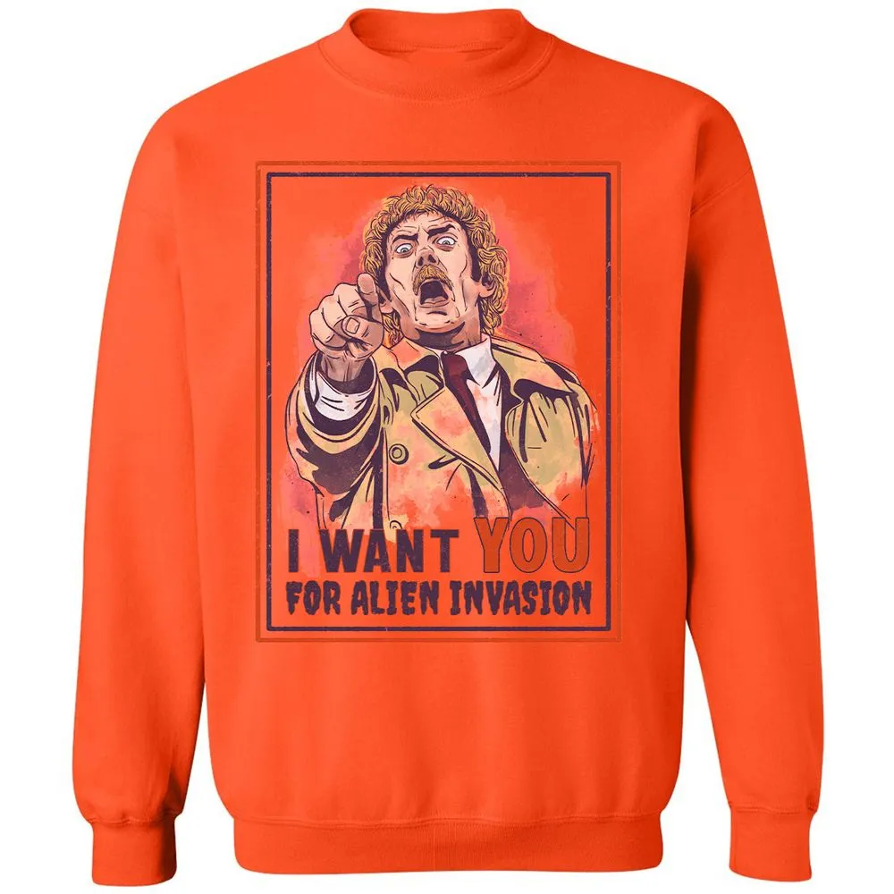 Classic Unisex Sweatshirt - 6GHVGEUX - Orange - 10