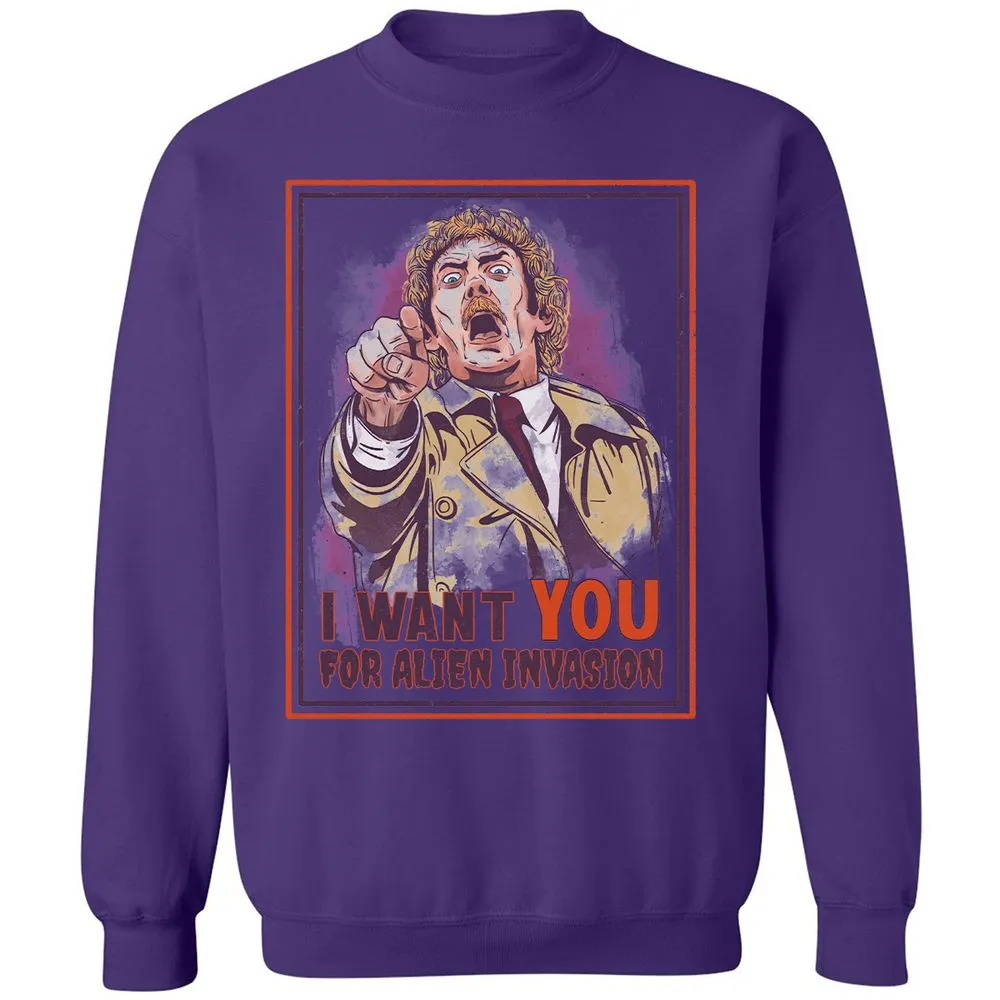Classic Unisex Sweatshirt - 6GHVGEUX - Purple - 6