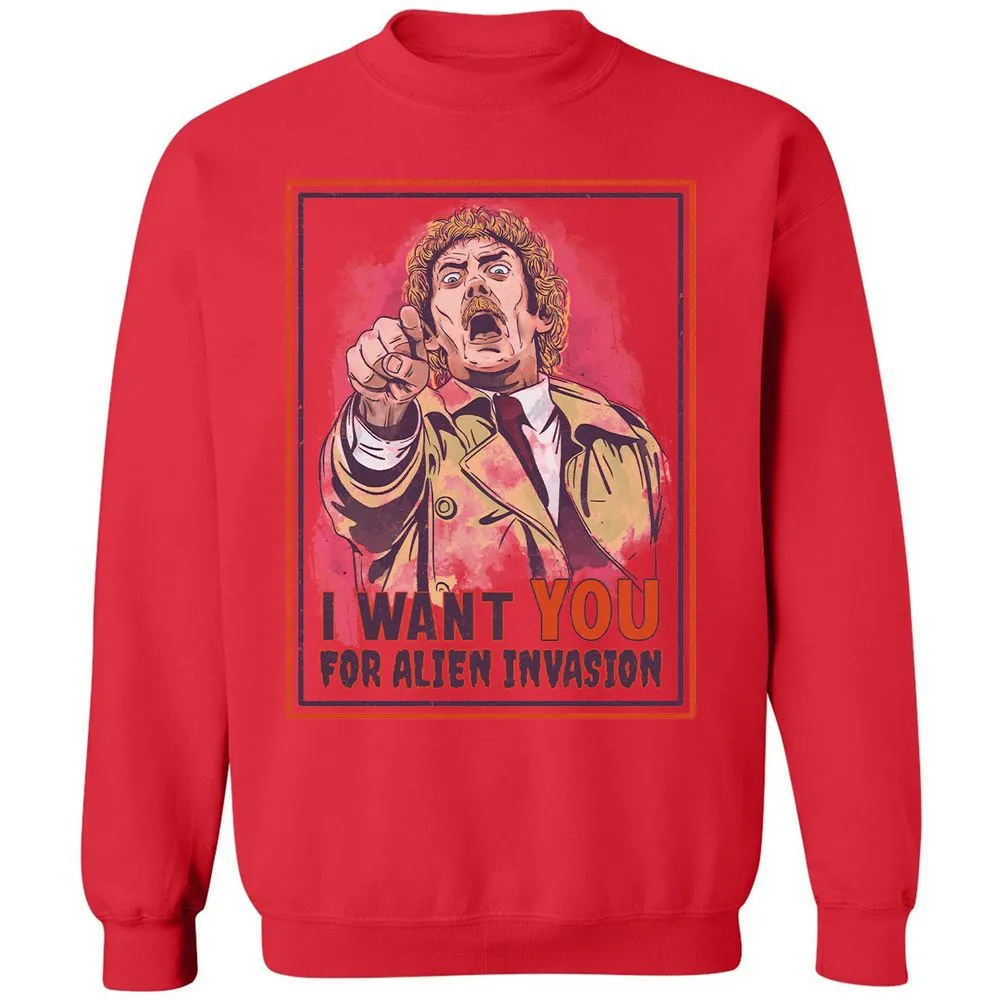 Classic Unisex Sweatshirt - 6GHVGEUX - Red - 5