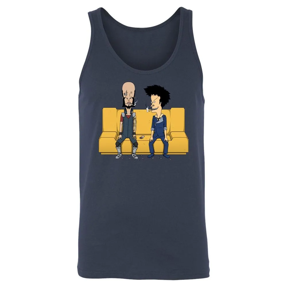 Unisex Jersey Tank - X7SVMLK9 - Navy - 8