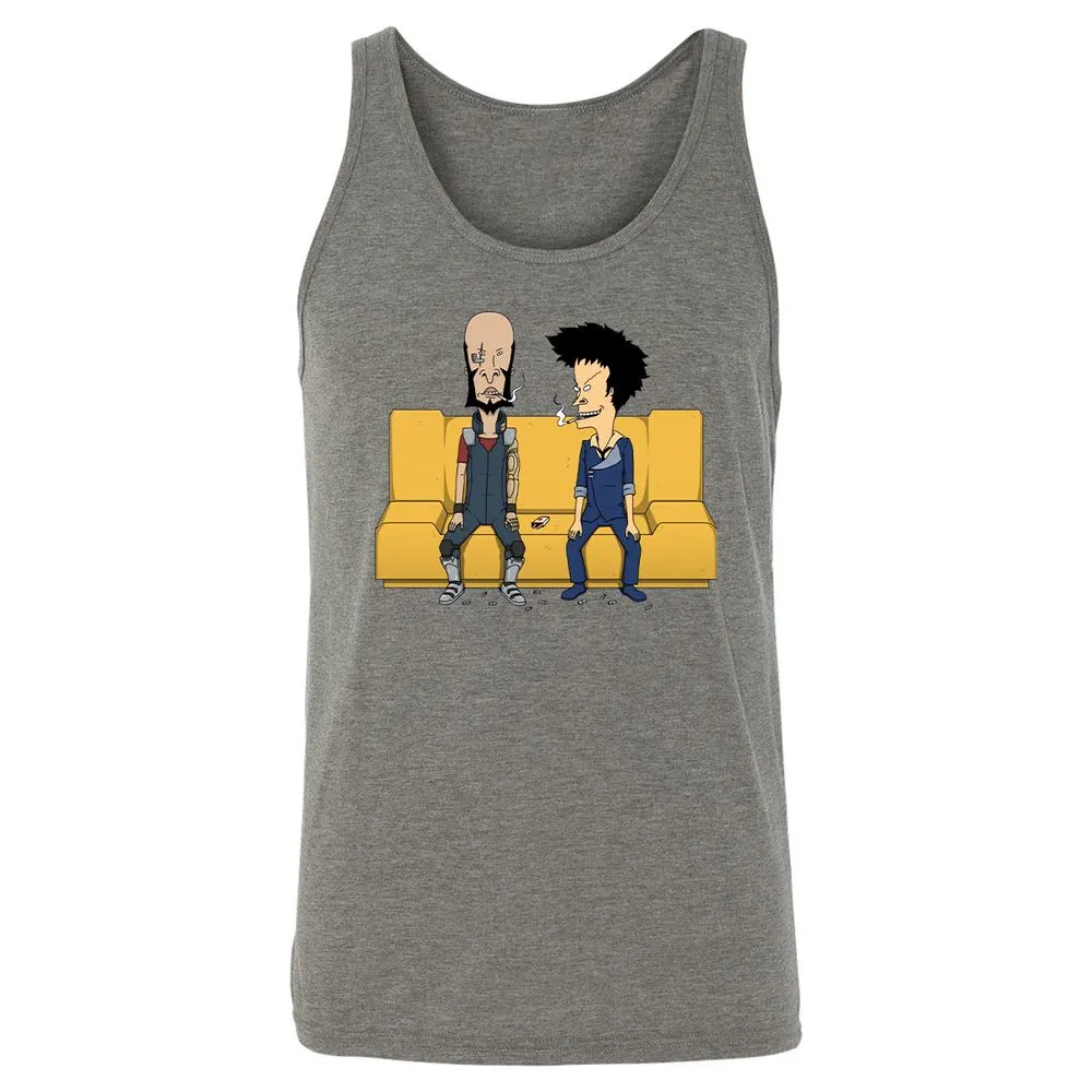 Unisex Jersey Tank - X7SVMLK9 - Grey Triblend - 2