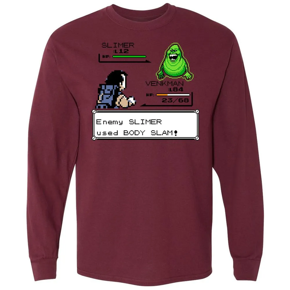Long Sleeve T-Shirt - 9NYB95K7 - Maroon - 11