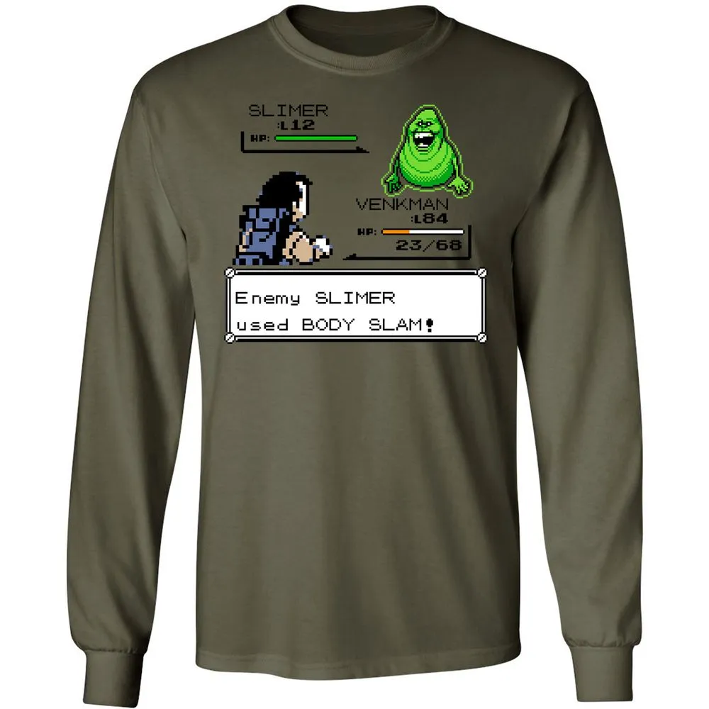 Long Sleeve T-Shirt - 9NYB95K7 - Military Green - 7