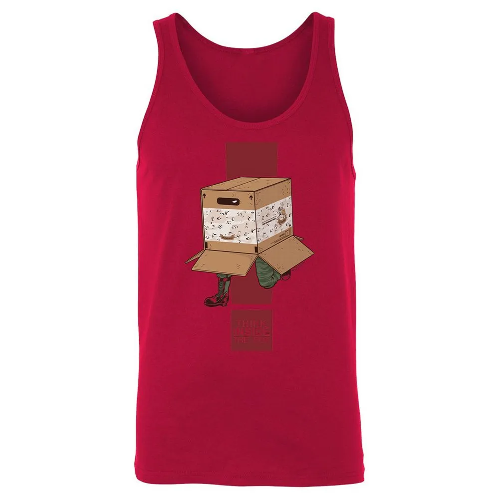 Unisex Jersey Tank - 3GRRERB1 - Red - 11